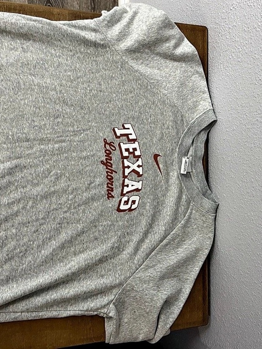 Nike Texas Longhorns Gray Sweatshirt Size XL